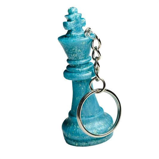 Blue King - Handmade Resin Keychain