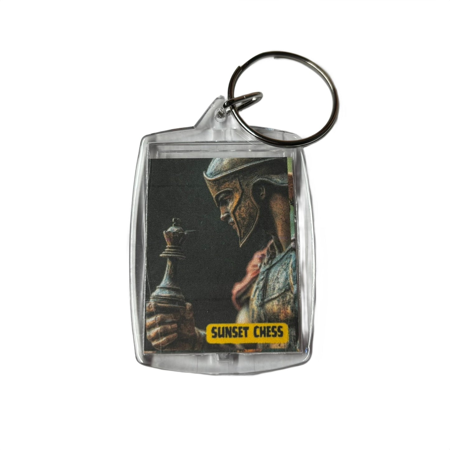 Young Knight - Chess  Photo Keychain