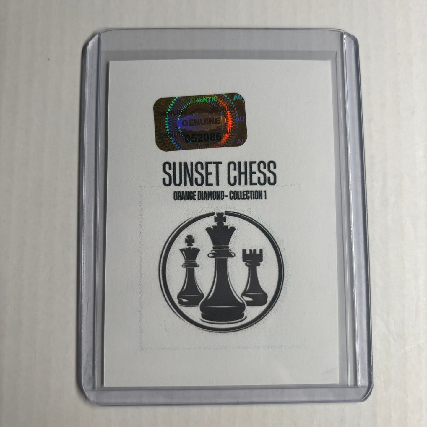 Orange Diamond Collection 1 - Trading Card