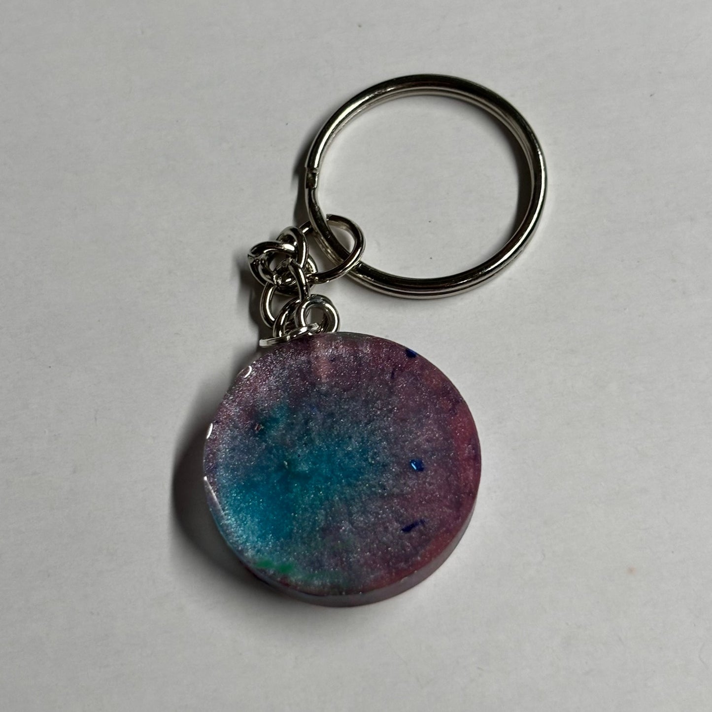 Galaxy Rook - Handmade Resin Keychain