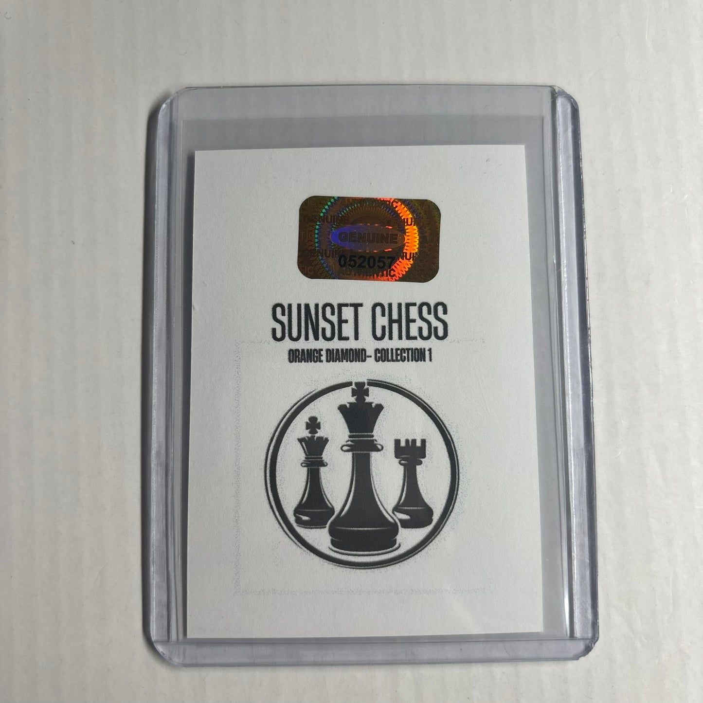 Orange Diamond Collection 1 - Trading Card