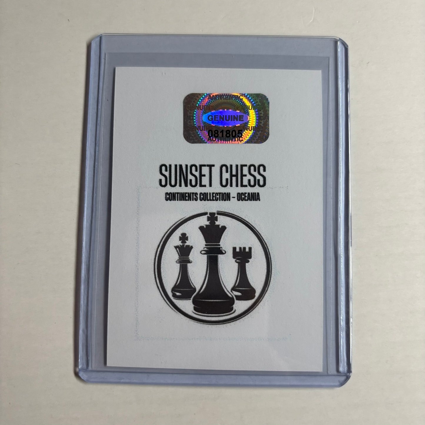 Oceania Collection - Trading Card