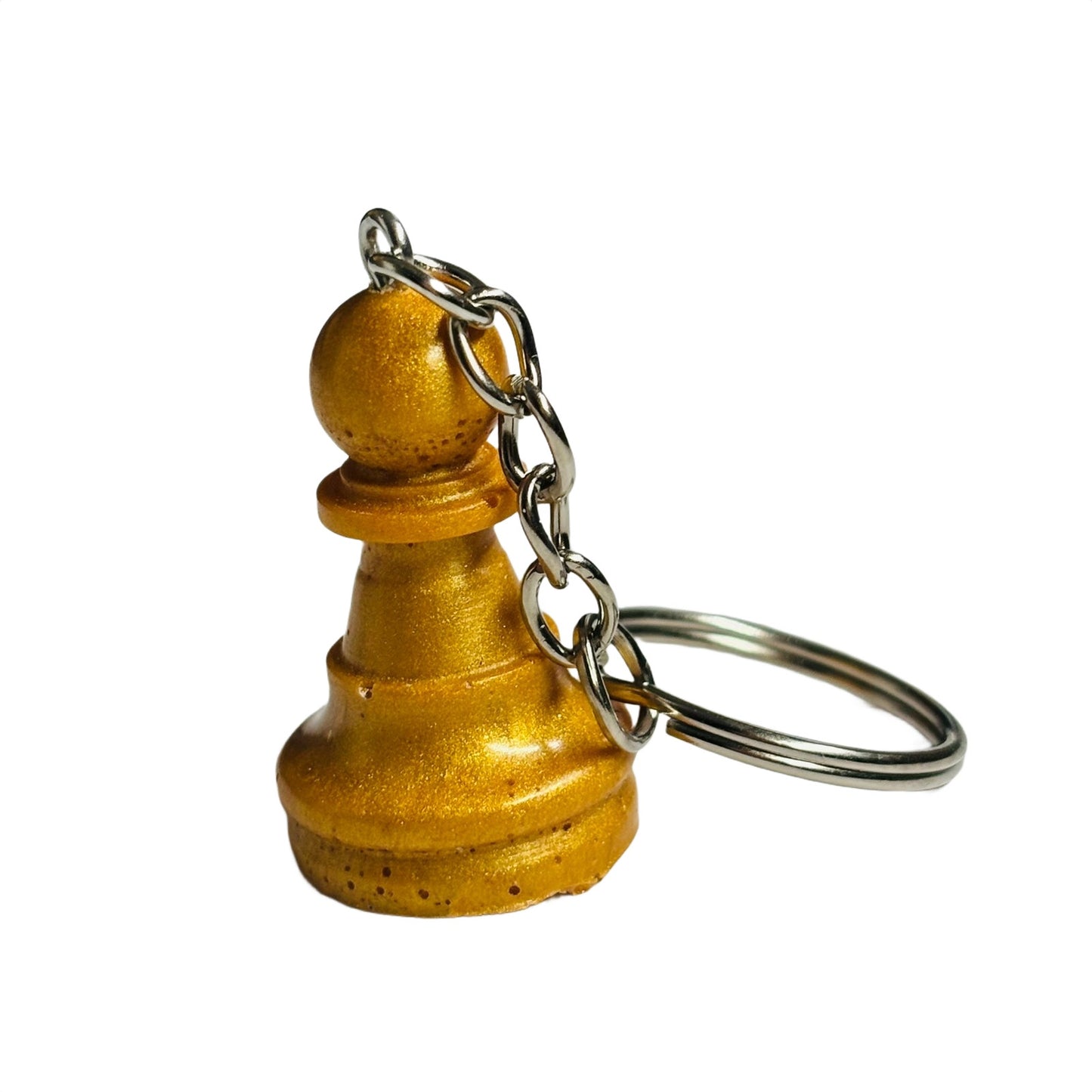 Royal Yellow Pawn - Handmade Resin Keychain