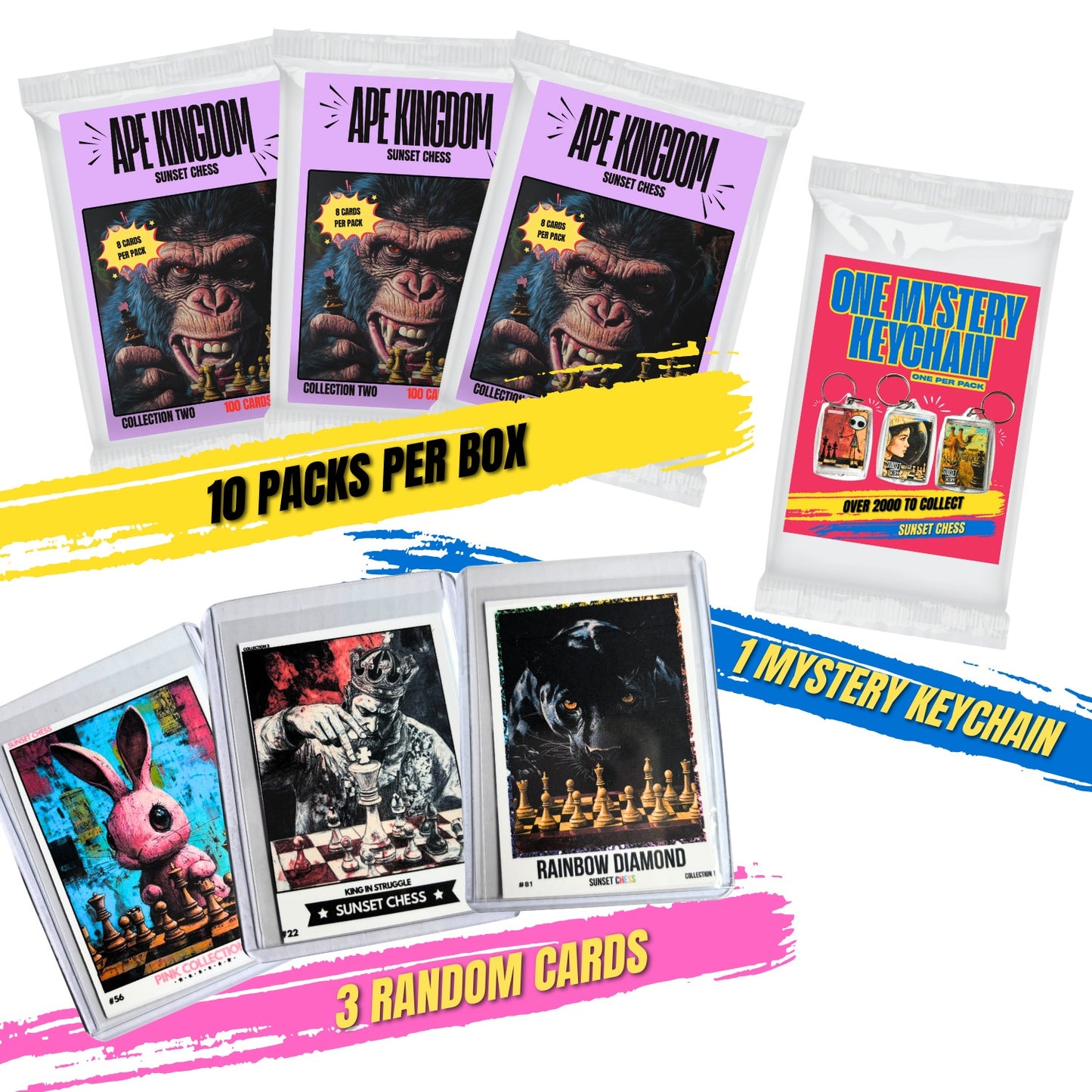 The Ape Kingdom Part 2 Trading Cards - Mini Box Collection