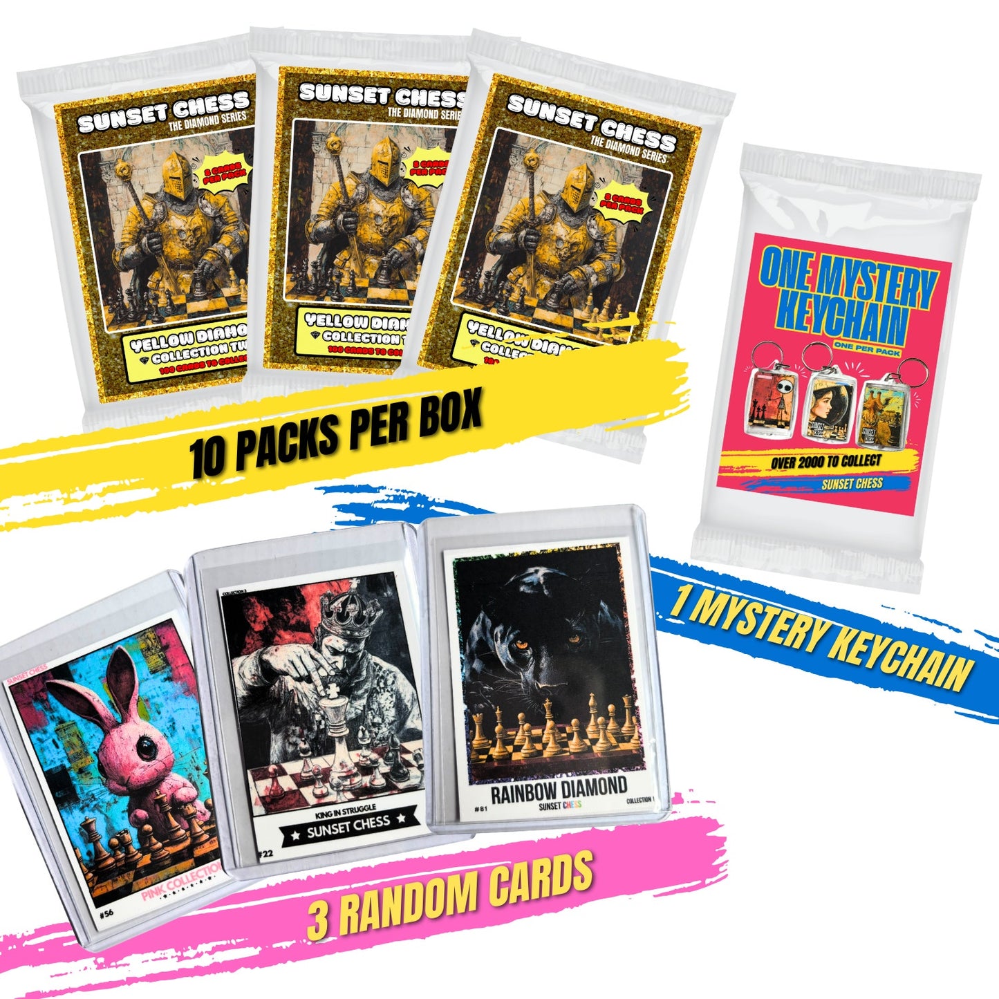 Yellow Diamond Part 2 Trading Cards - Mini Box Collection