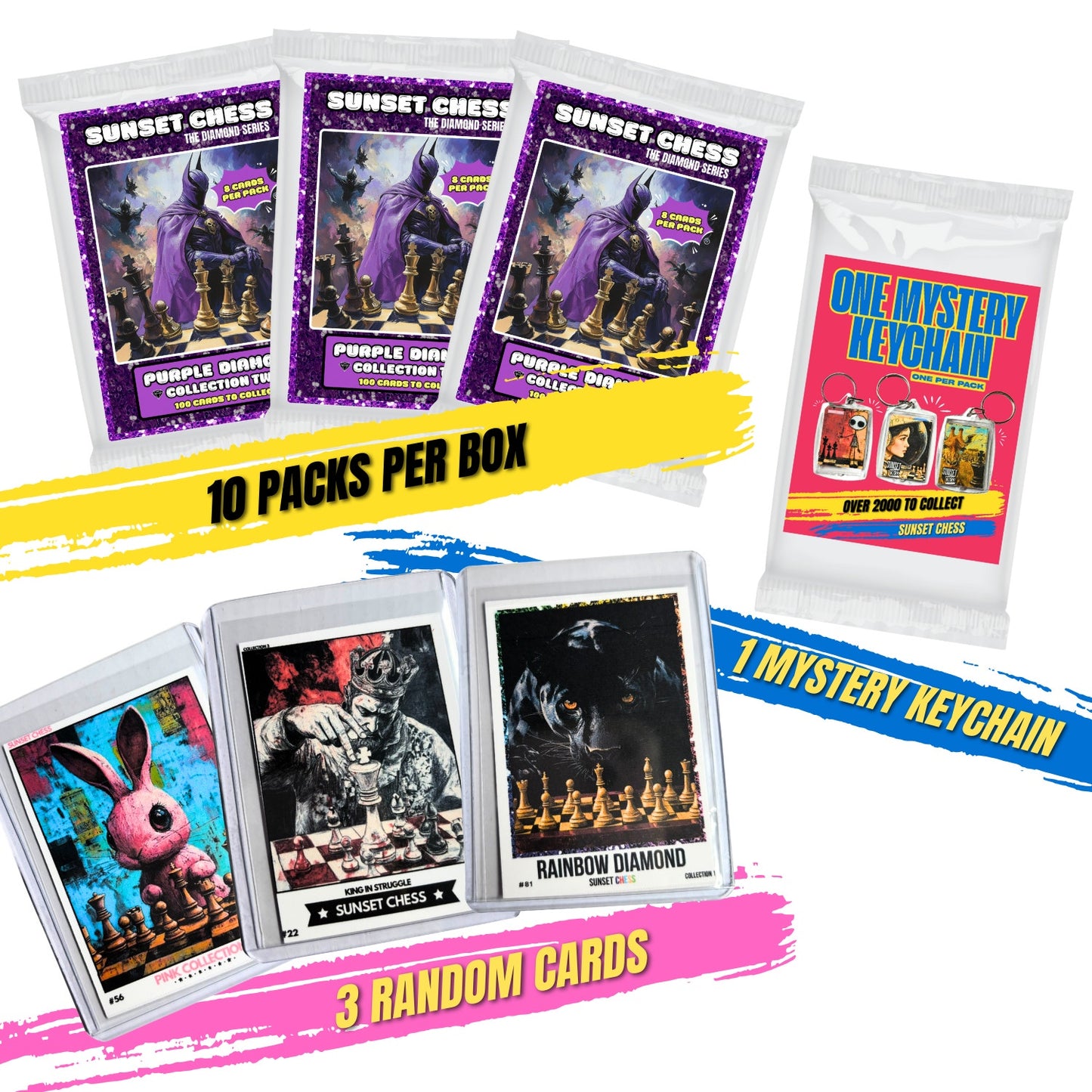 Purple Diamond Part 2 Trading Cards - Mini Box Collection