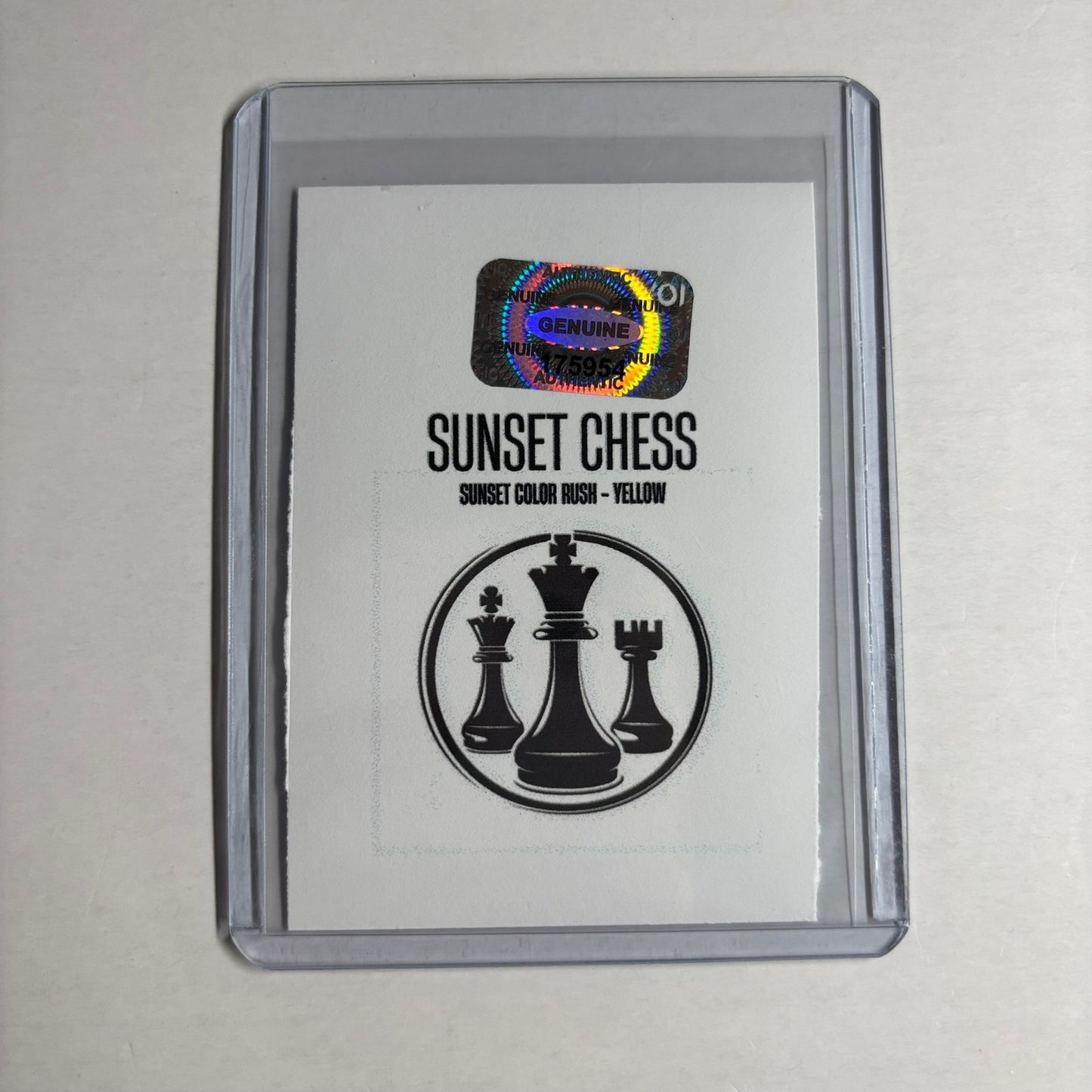 Yellow Collection - Trading Card