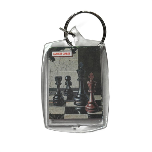 Ball Room - Chess  Photo Keychain