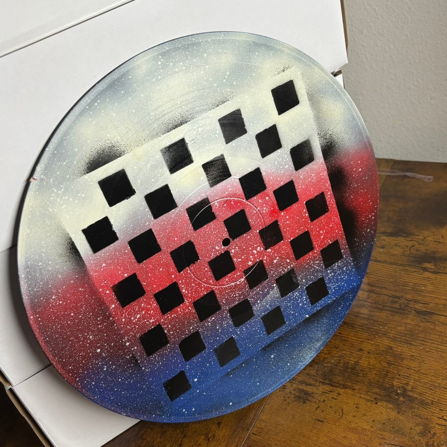 Popsicle Color Splash - Vinyl Chess Board