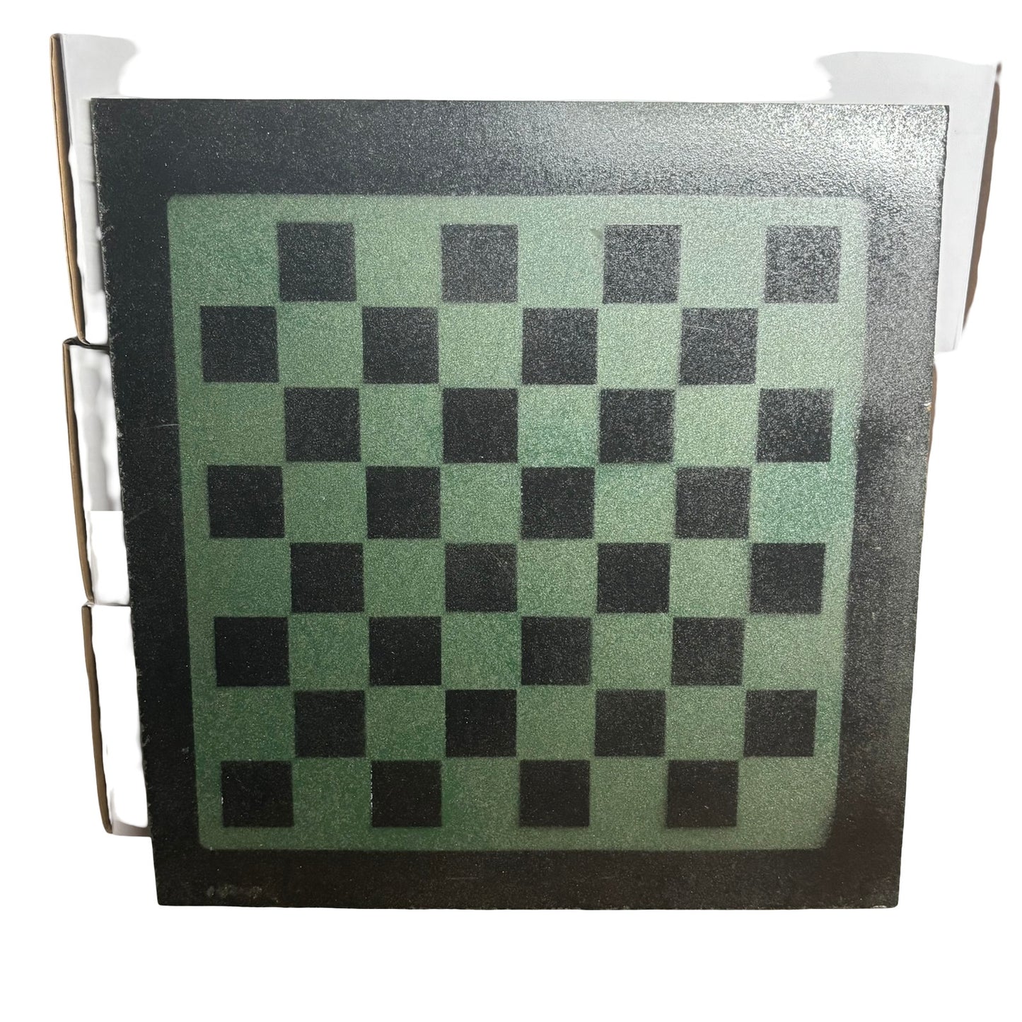 Stealth Green - Painted Chess Board