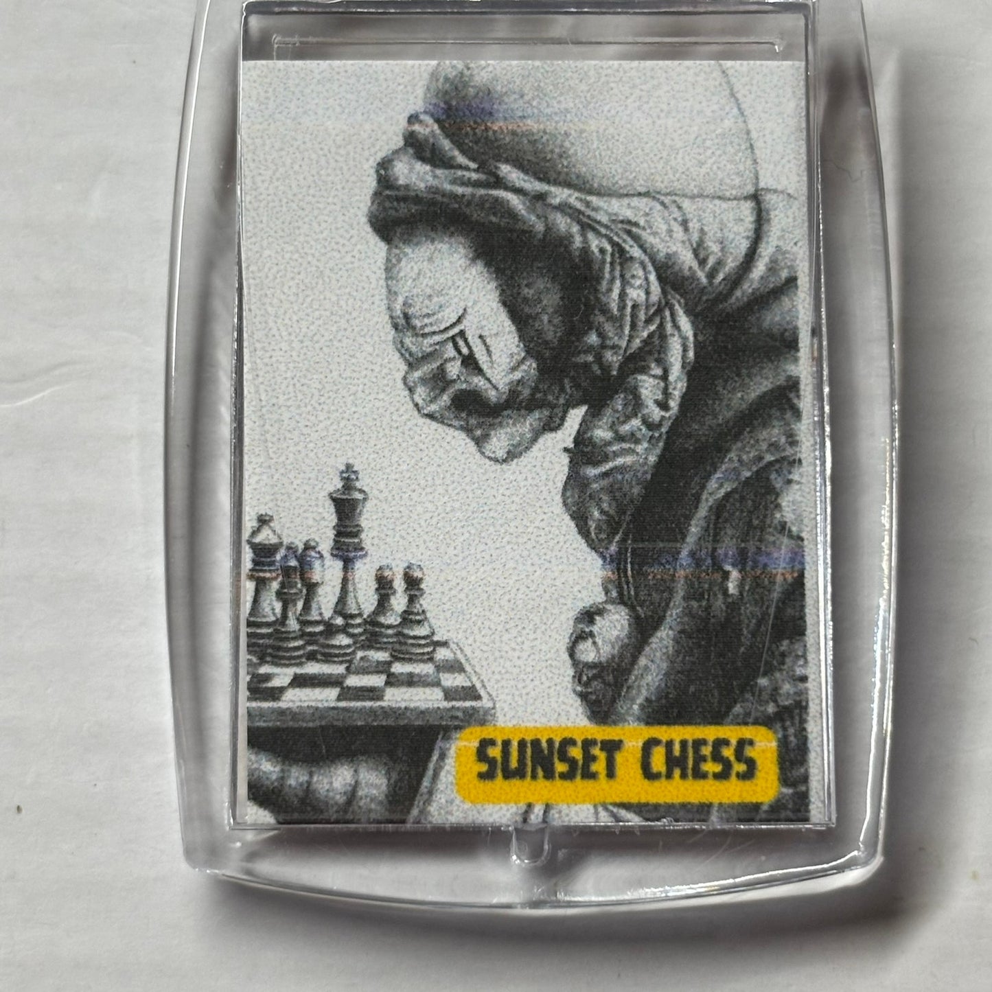Fruit Face - Chess  Photo Keychain