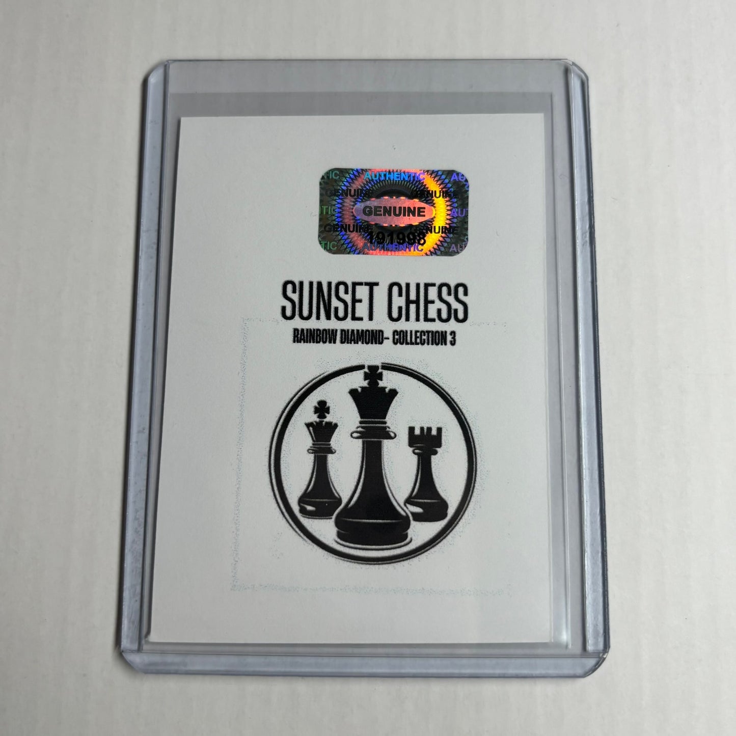 Rainbow Diamond Collection 3 Card #89 - Scrapbook Trading Card