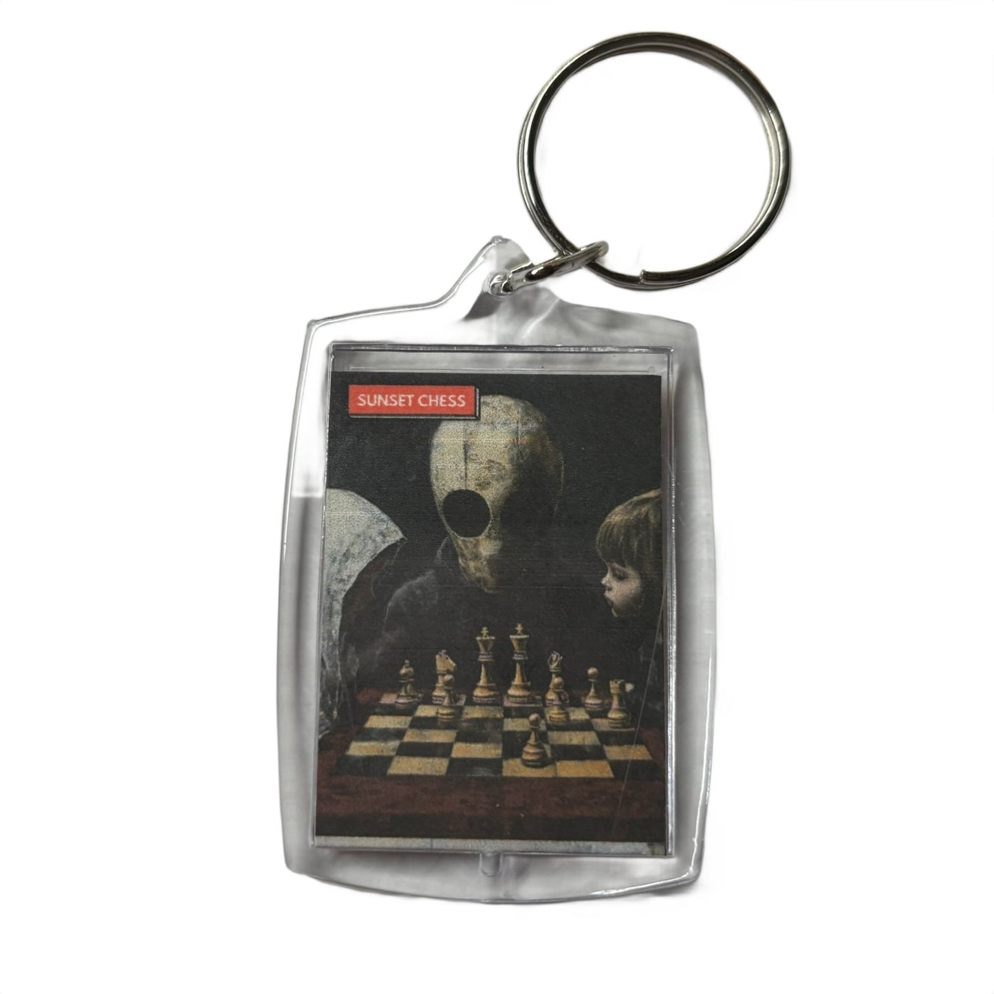 Dark House - Chess  Photo Keychain