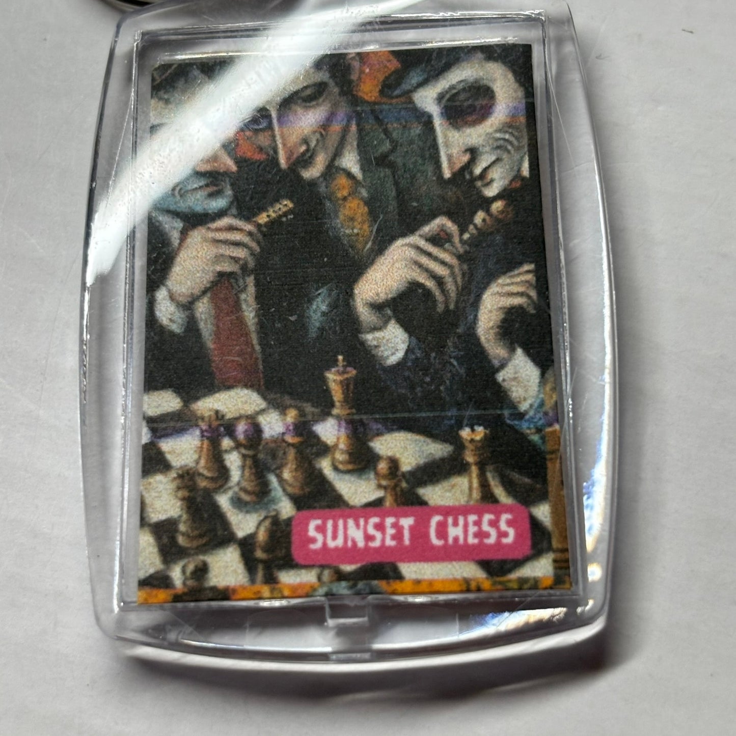 Politicians - Chess  Photo Keychain
