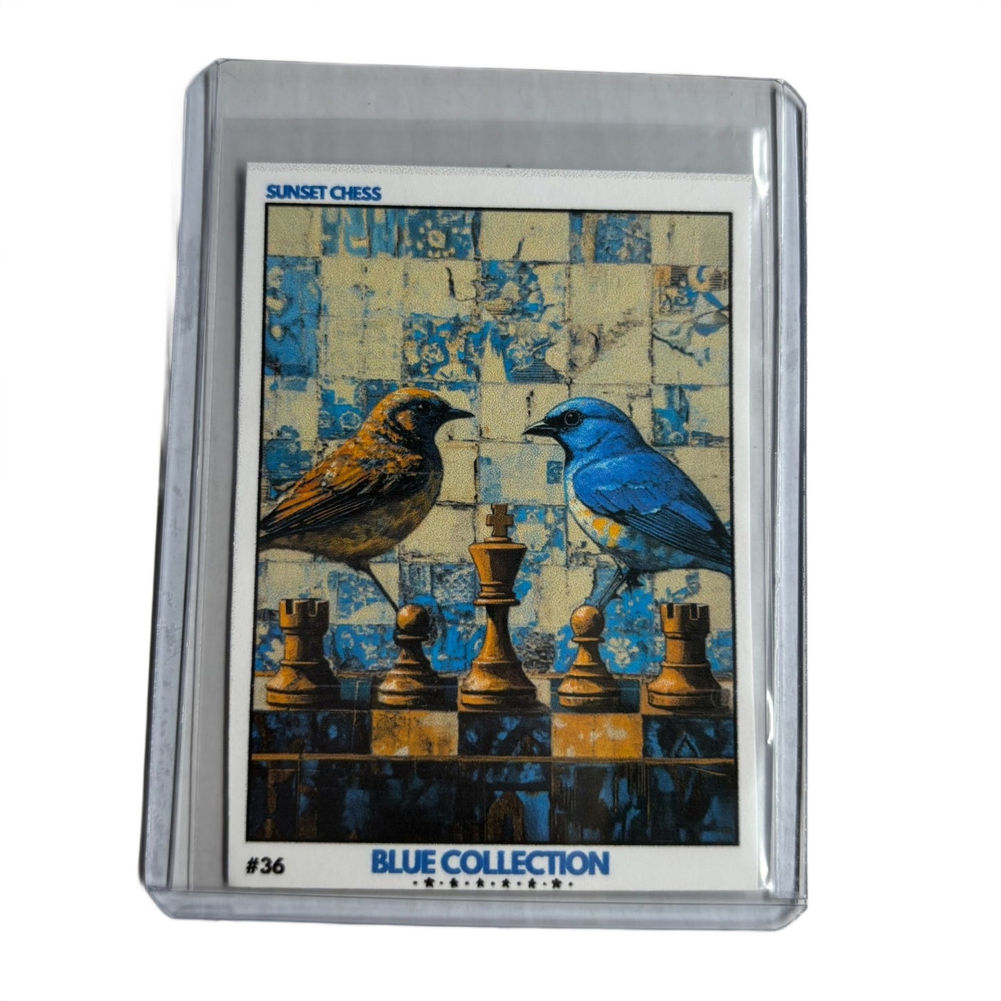 Blue Collection - Trading Card