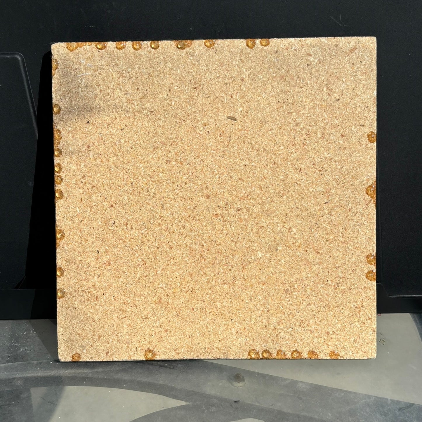 Colorful Hearts - Resin Coated Chess Board