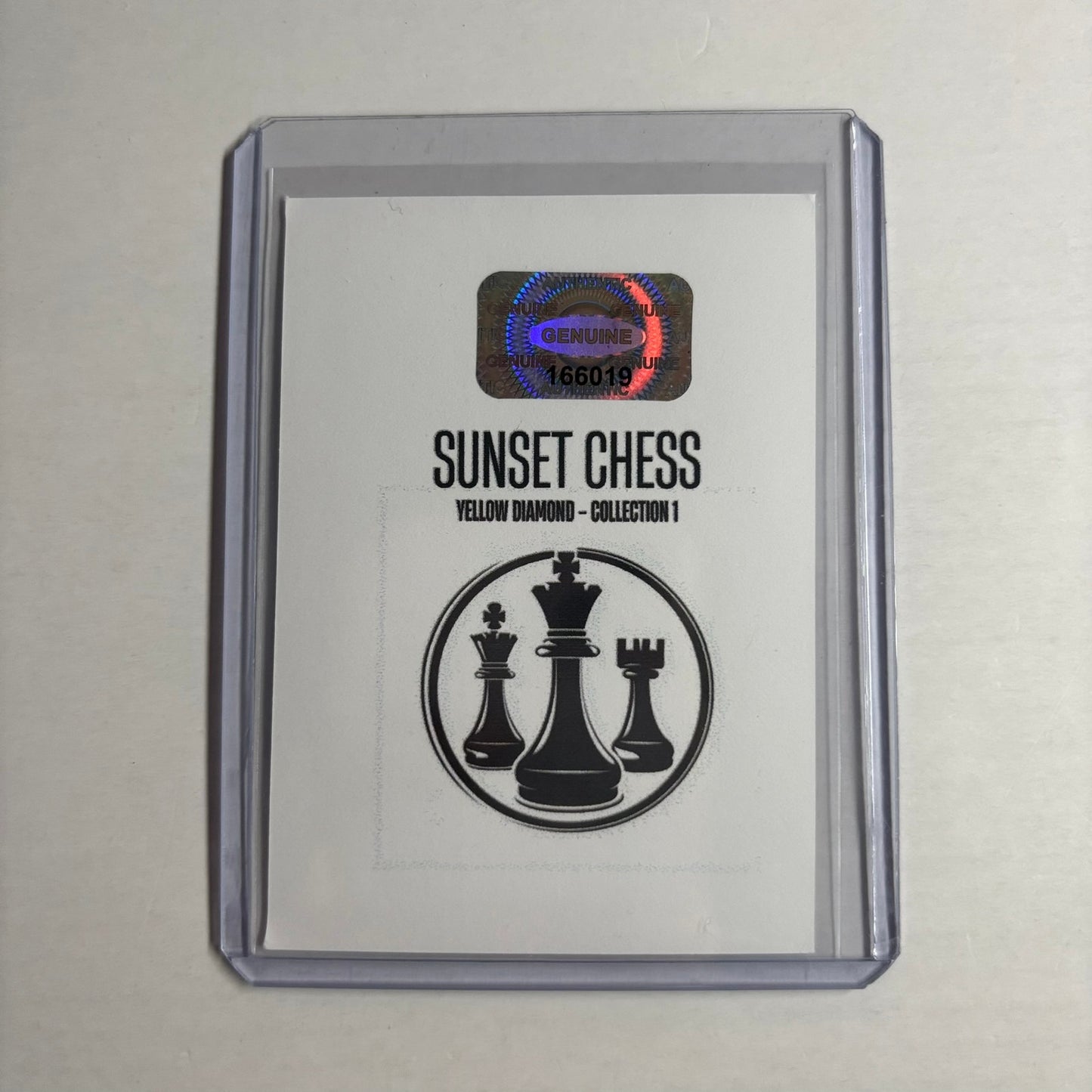 Yellow Diamond Collection 1 - Trading Card