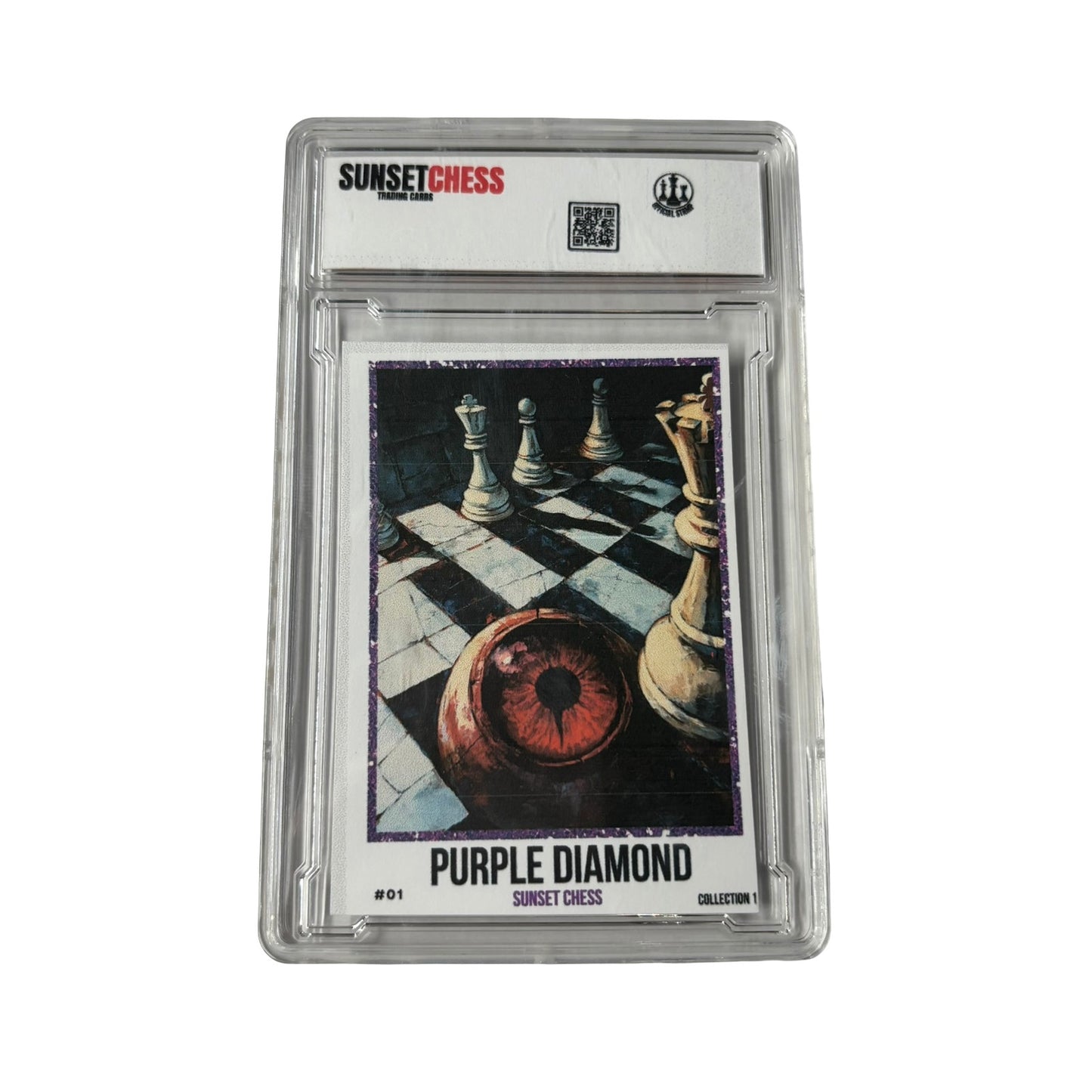 Purple Diamond Collection 1 - Premium Trading Card