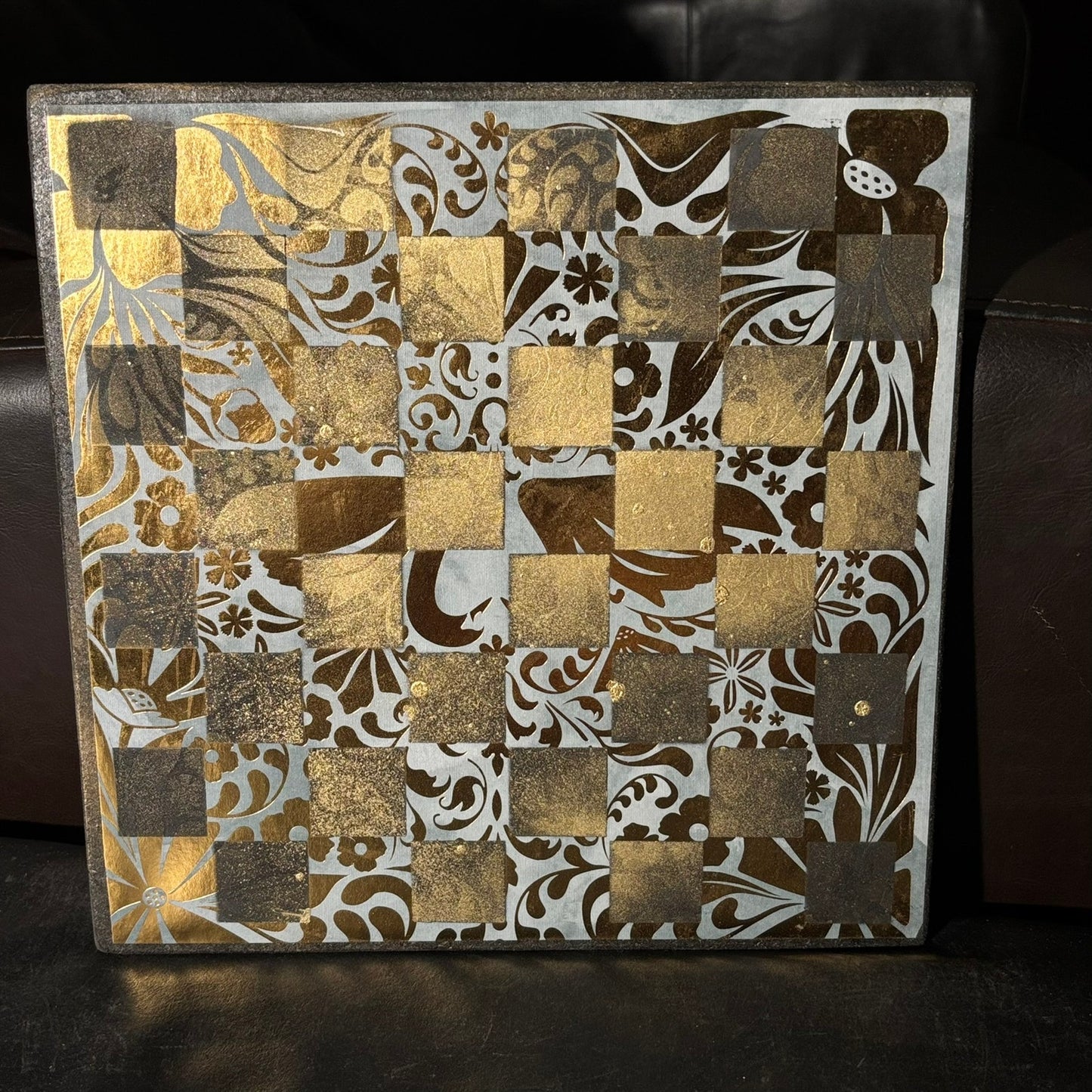 Premium Vintage Gold - Scrapbook Chess Board