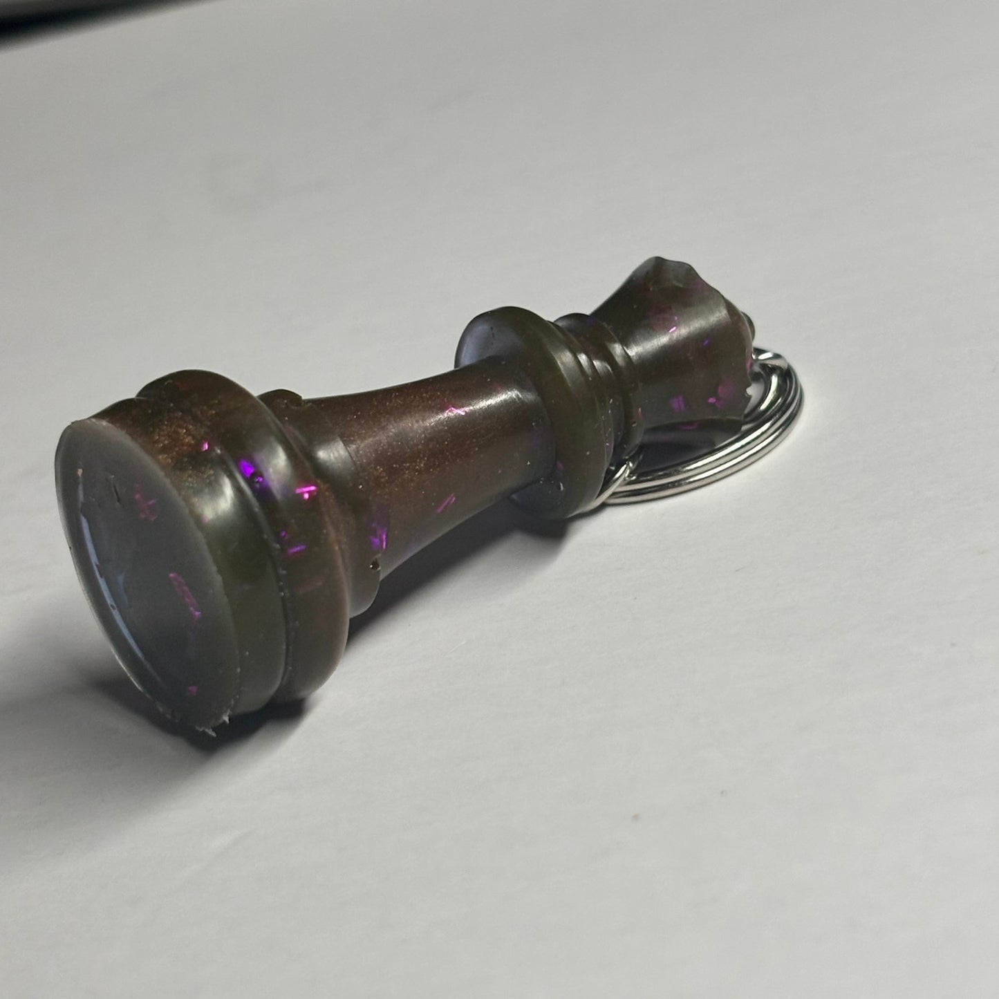 Deluxe Brown - Handmade Resin Keychain