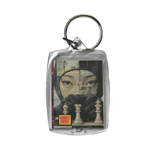 Woman Ninja - Chess  Photo Keychain