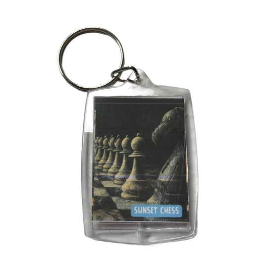 Battle Tested - Chess  Photo Keychain