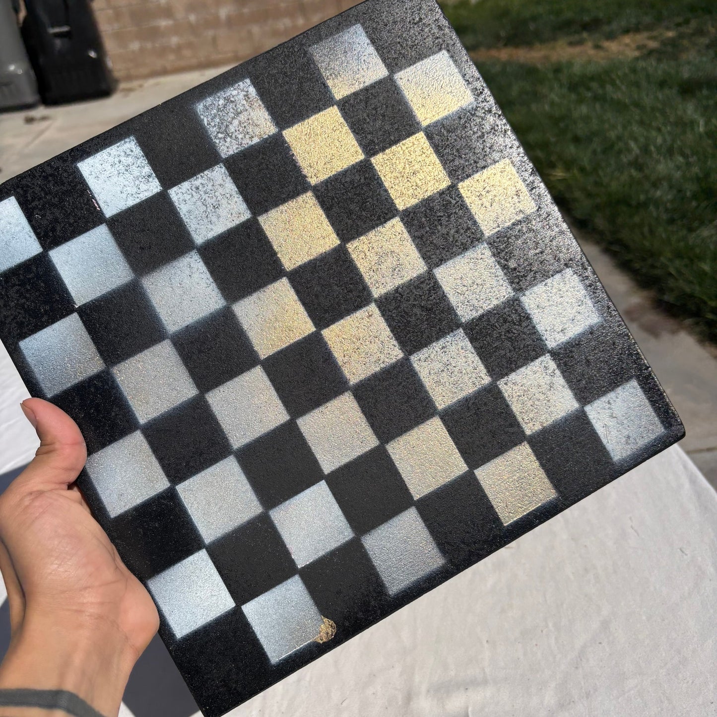 Golden Black - Chinese Edition Chess Set