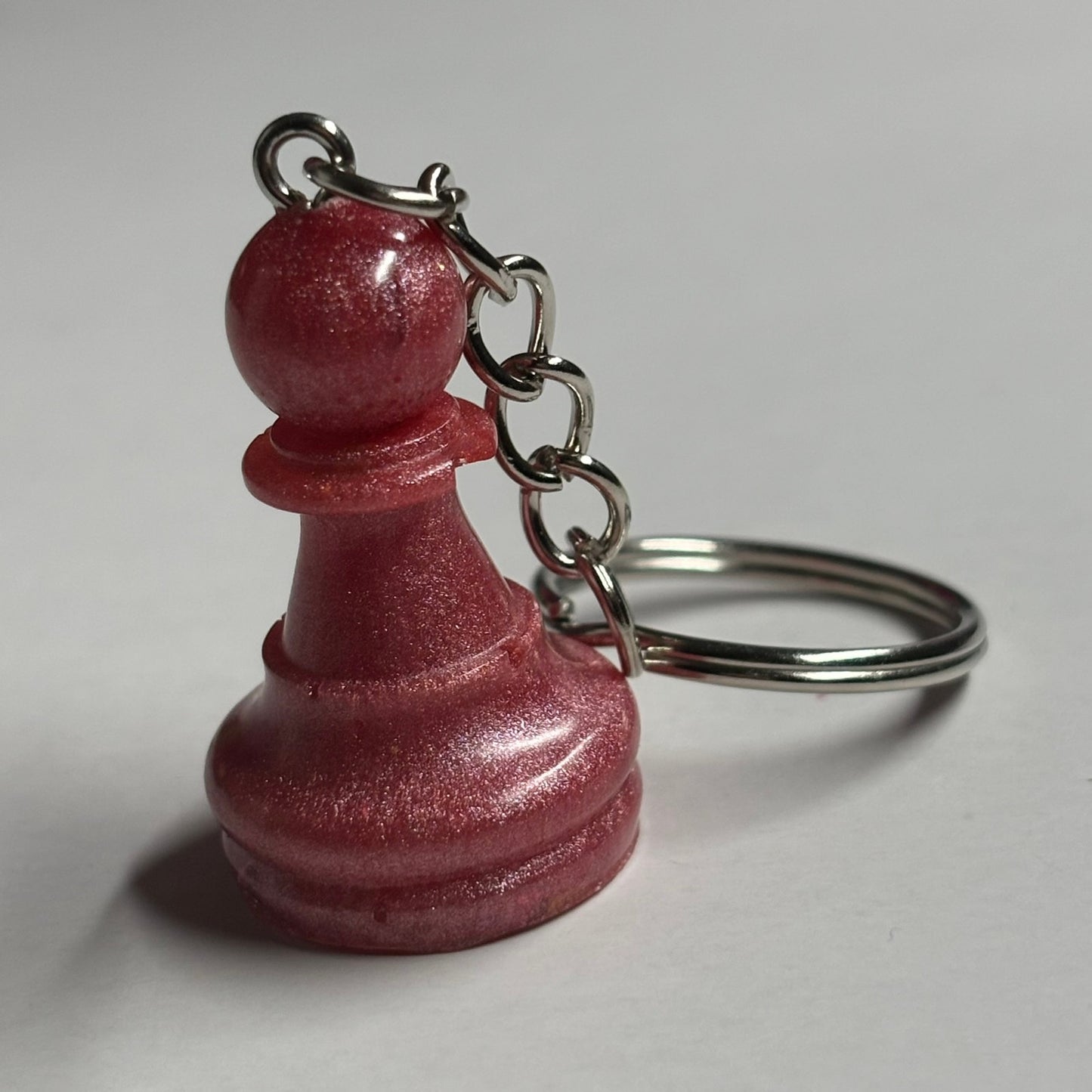 Sweet Red Pawn - Handmade Resin Keychain
