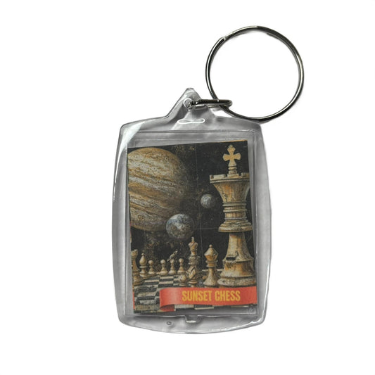 Galaxy - Chess  Photo Keychain