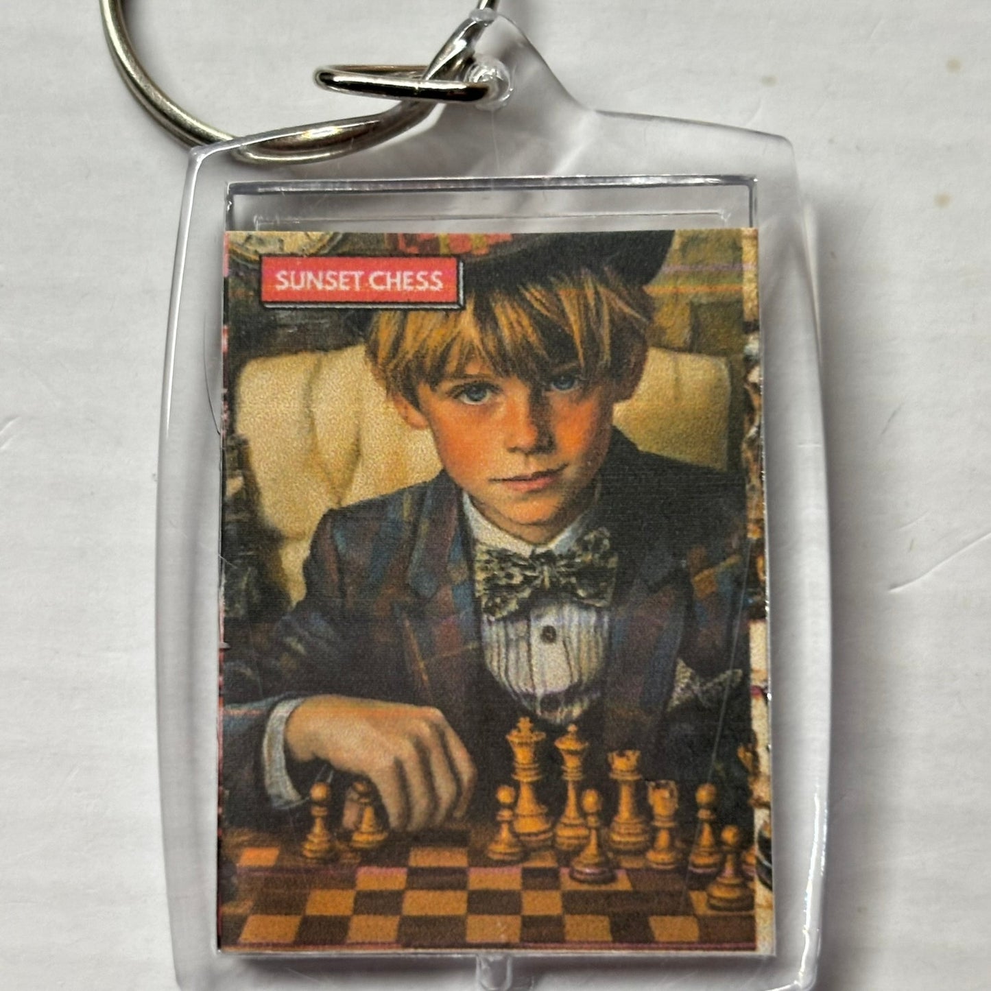 Young Prince - Chess  Photo Keychain