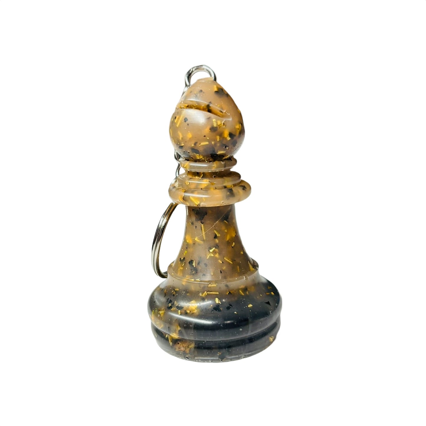 Supreme Brown Bishop - Handmade Resin Keychain - Large Edition