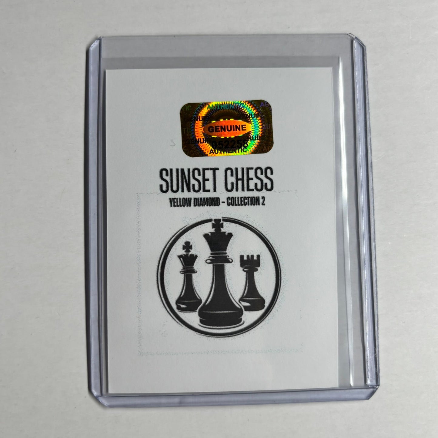 Yellow Diamond Collection 2 - Trading Card