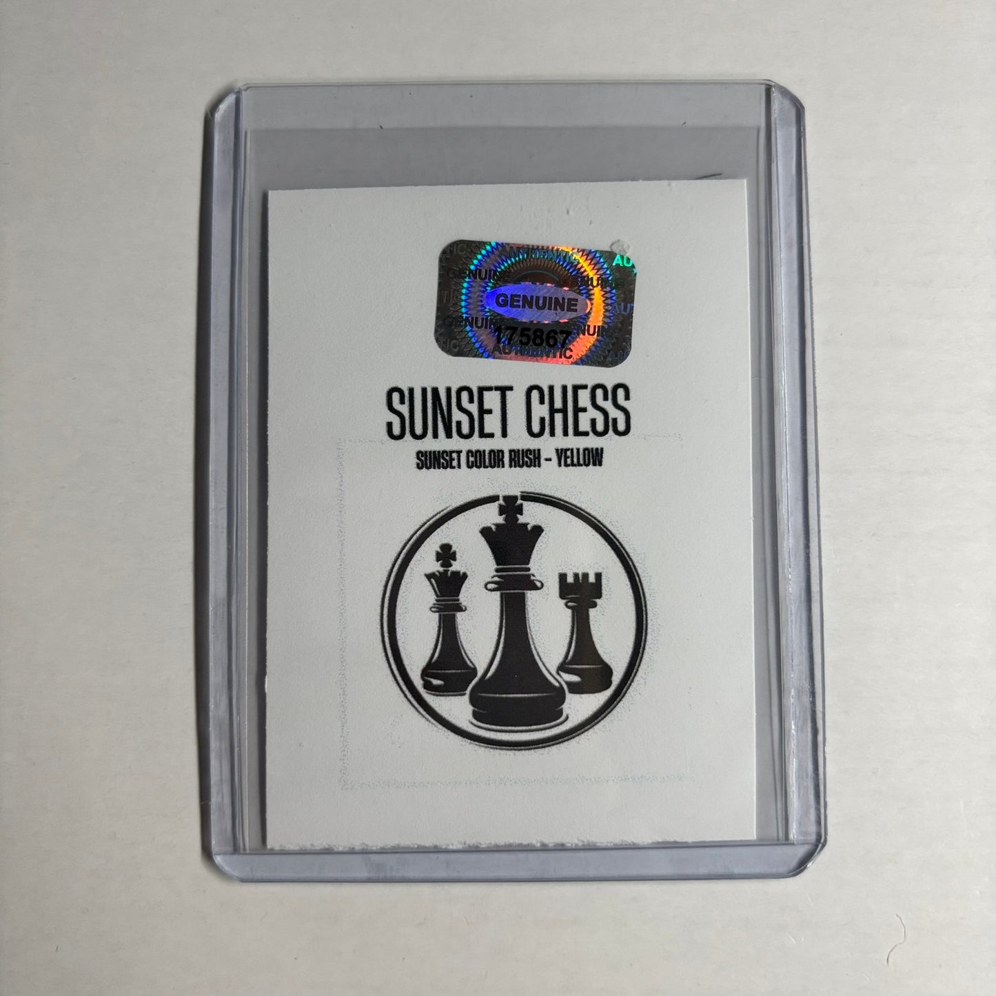 Yellow Collection - Trading Card