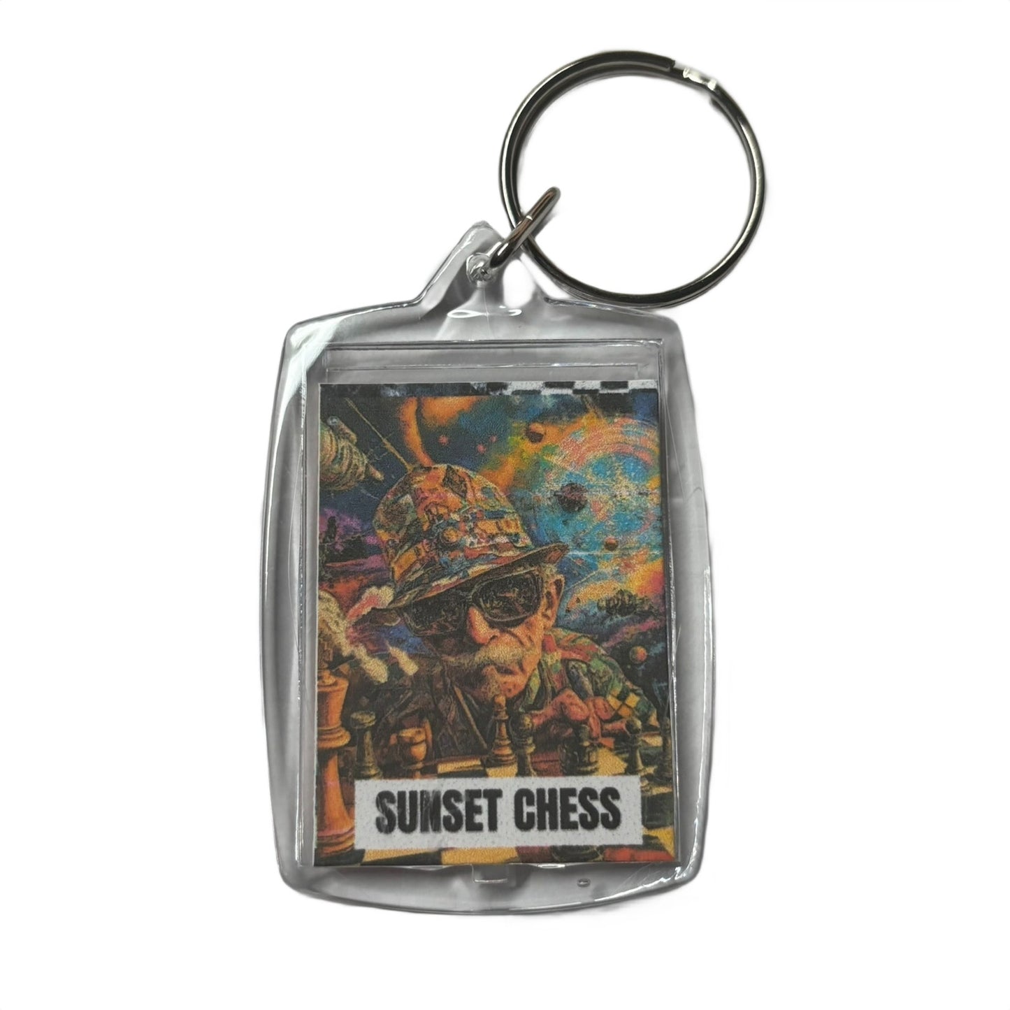 Mr. Fantastic - Chess  Photo Keychain