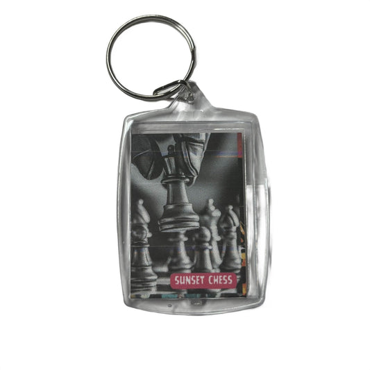 Chrome Collection - Chess  Photo Keychain
