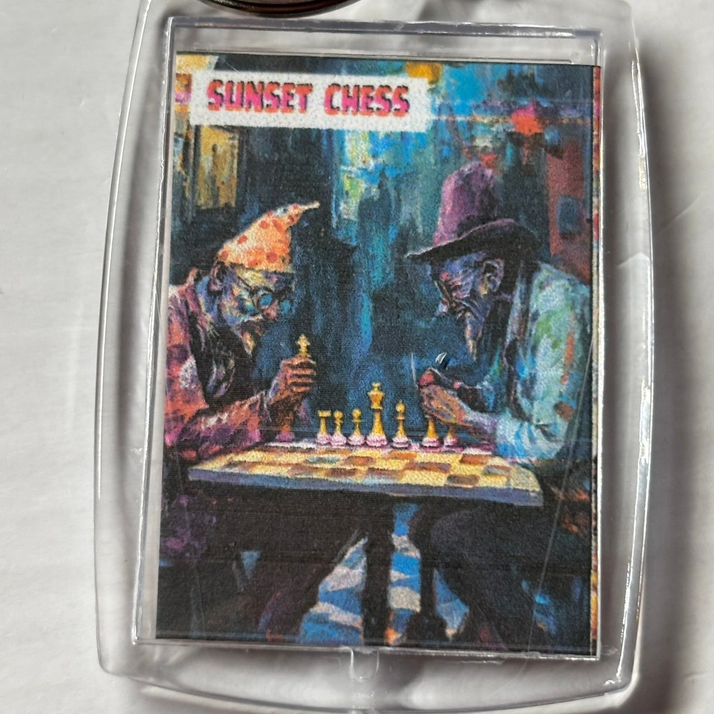 Inner Rooms - Chess  Photo Keychain