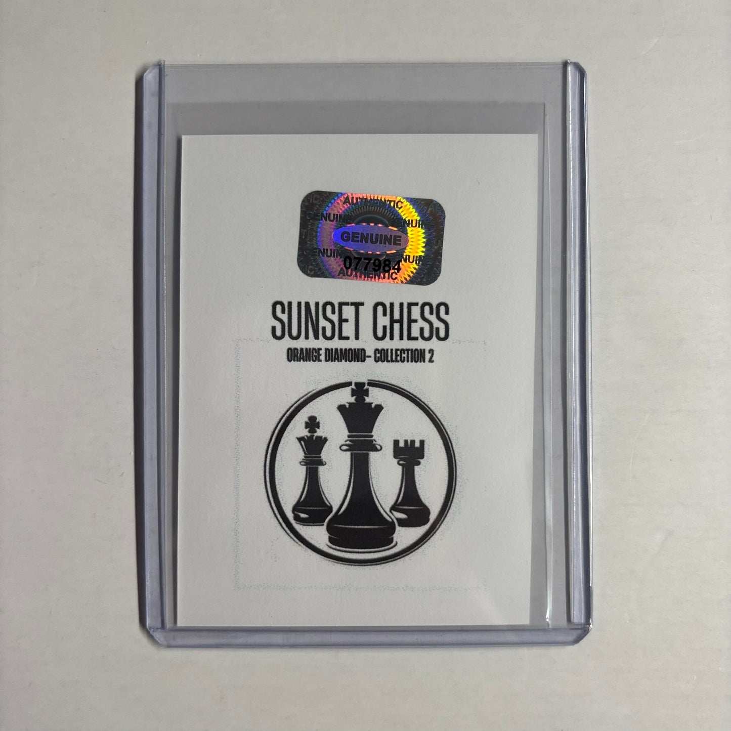 Orange Diamond Collection 2 - Trading Card