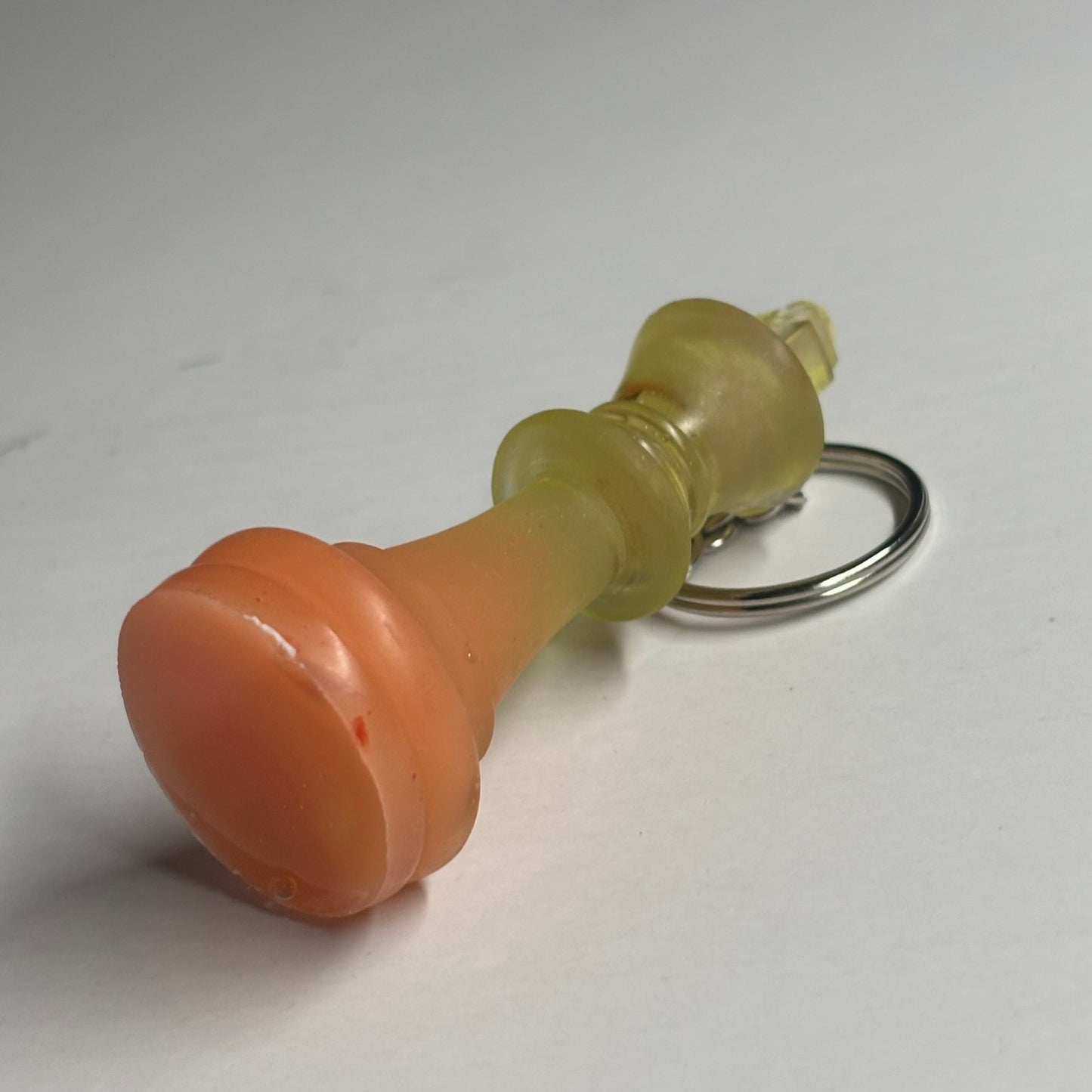 Orange/Yellow King - Handmade Resin Keychain