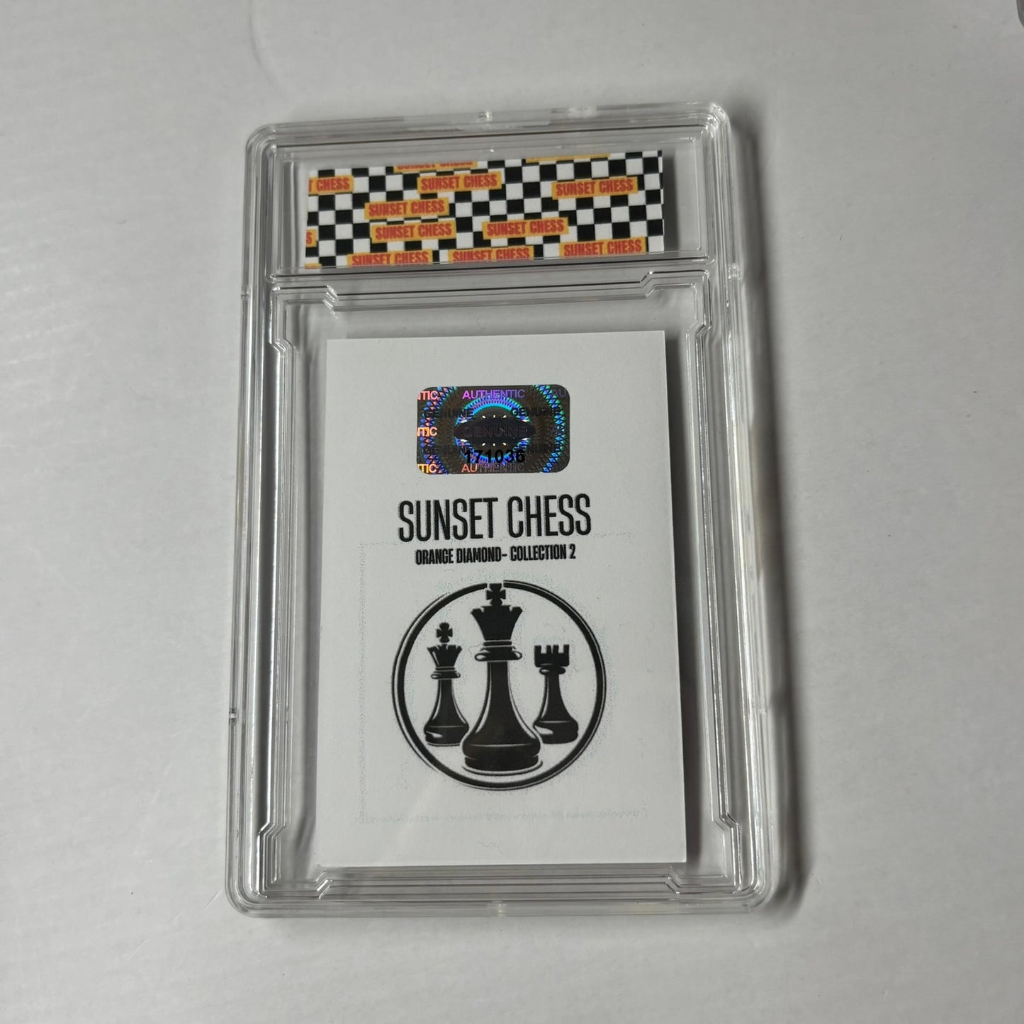 Orange Diamond Collection 2 - Premium Trading Card