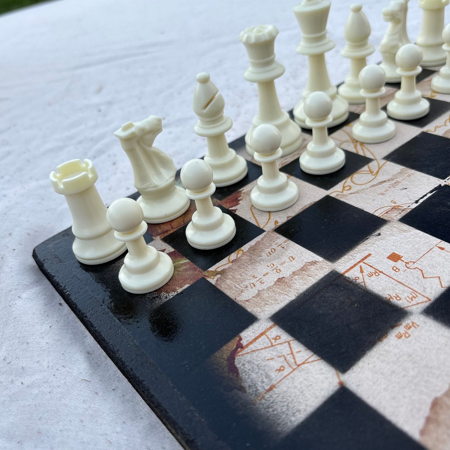 Mystic Writings - Scrapbook Chess Set