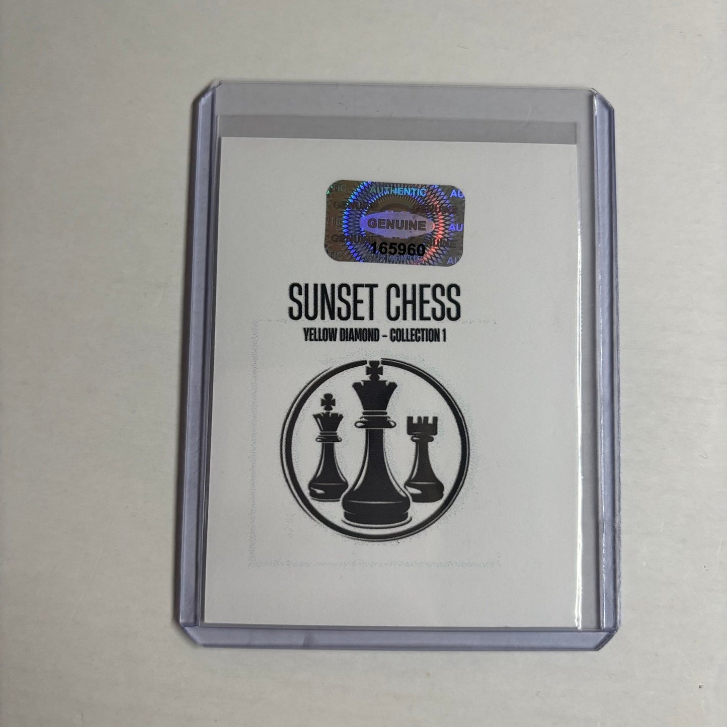 Yellow Diamond Collection 1 - Trading Card