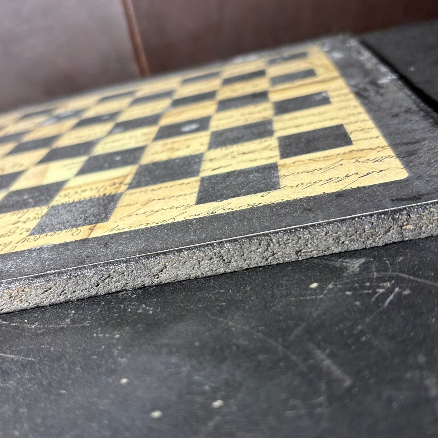 Vintage Writings - Scrapbook Chess Board