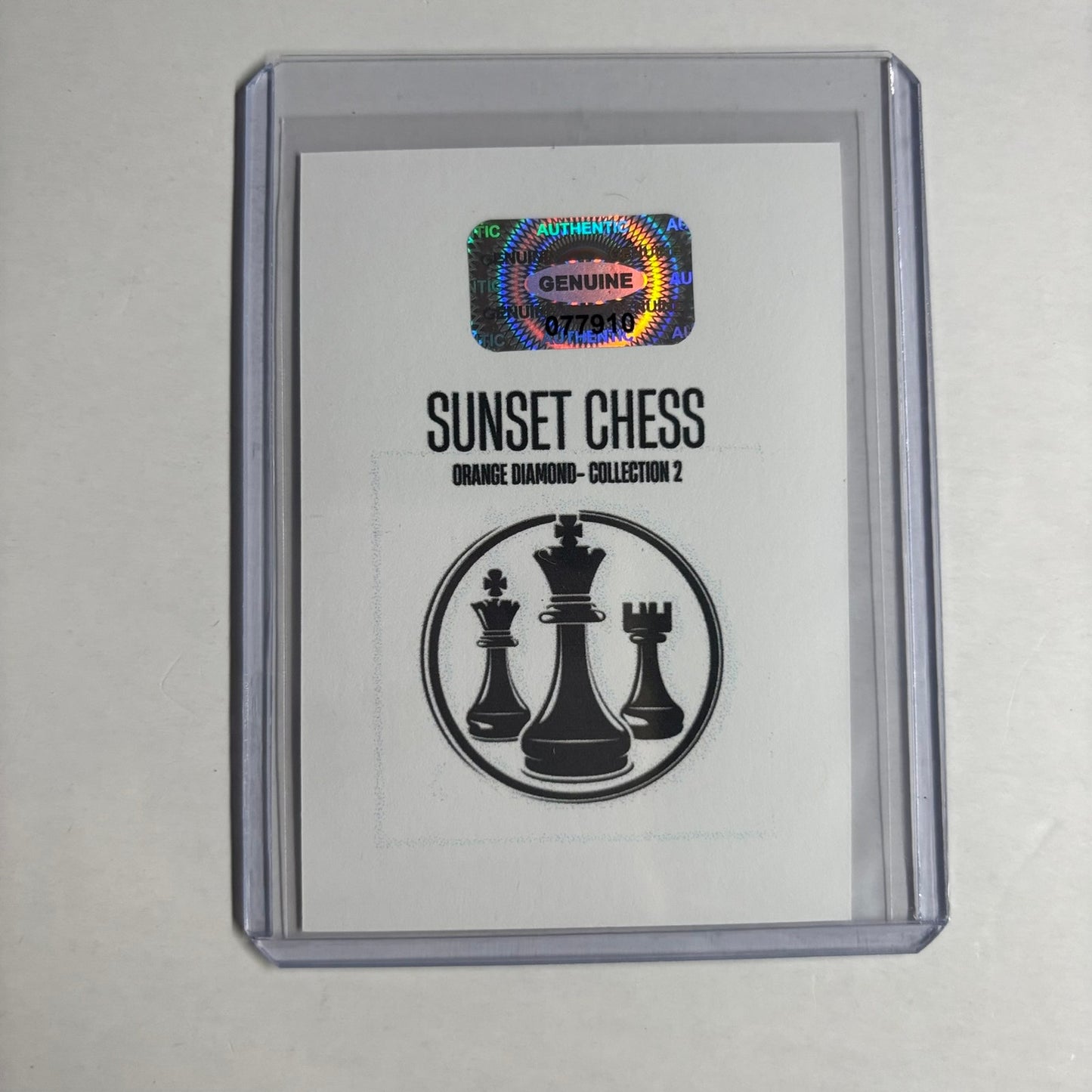 Orange Diamond Collection 2 - Trading Card