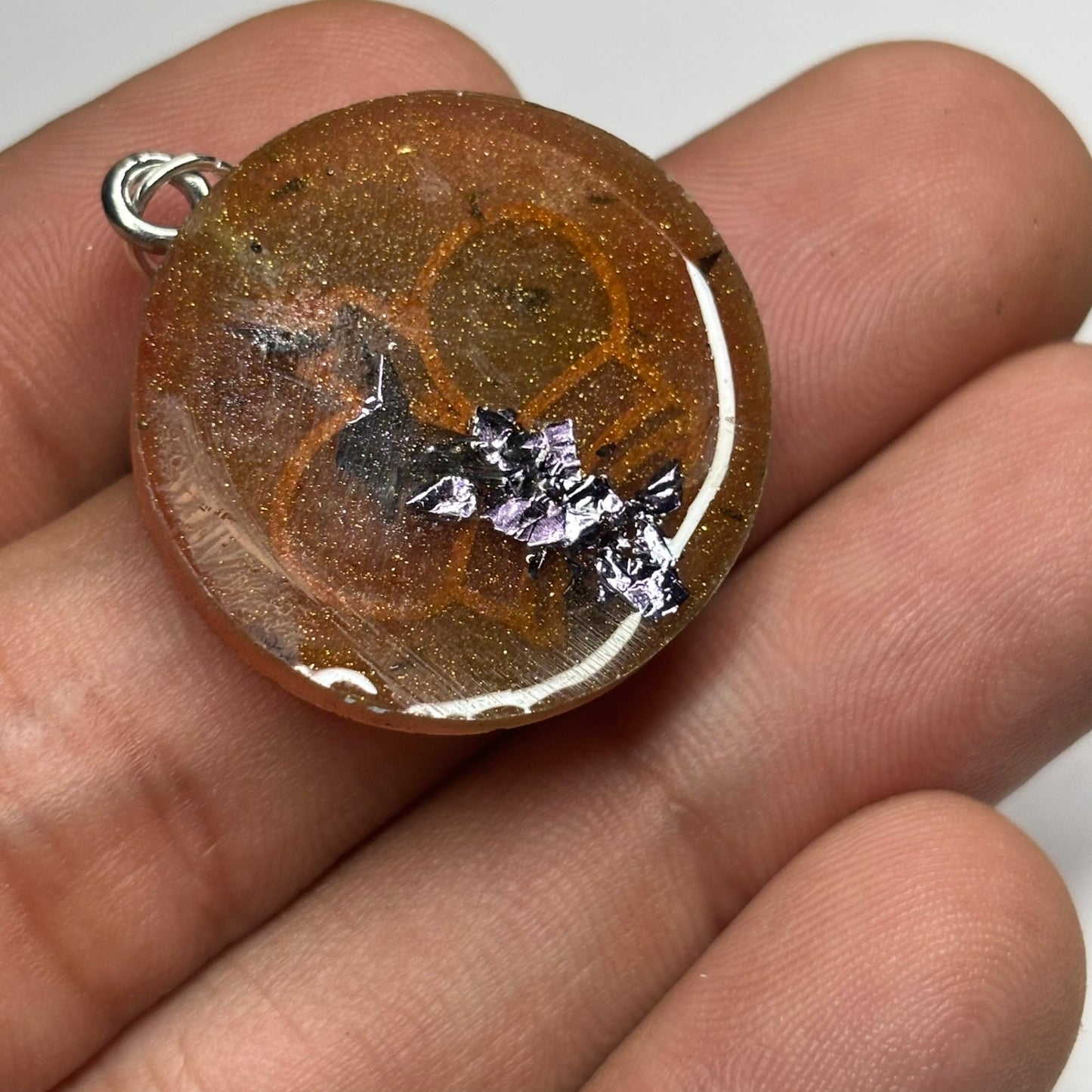 Rustic King - Handmade Resin Keychain