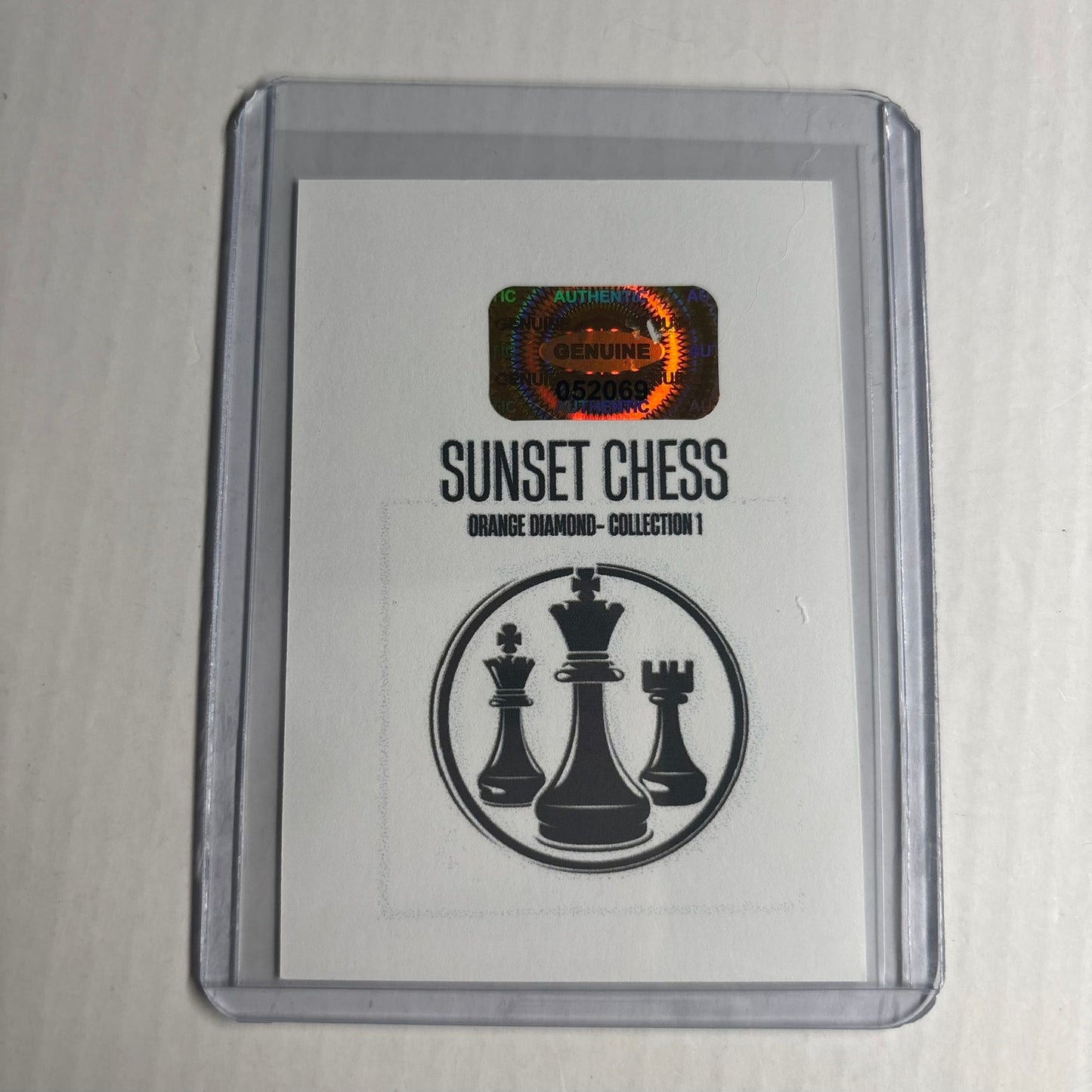 Orange Diamond Collection 1 - Trading Card