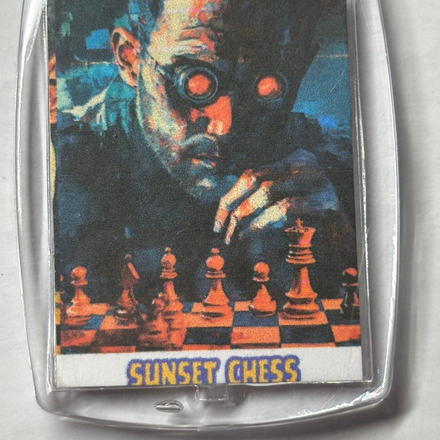 Night Vision - Chess  Photo Keychain
