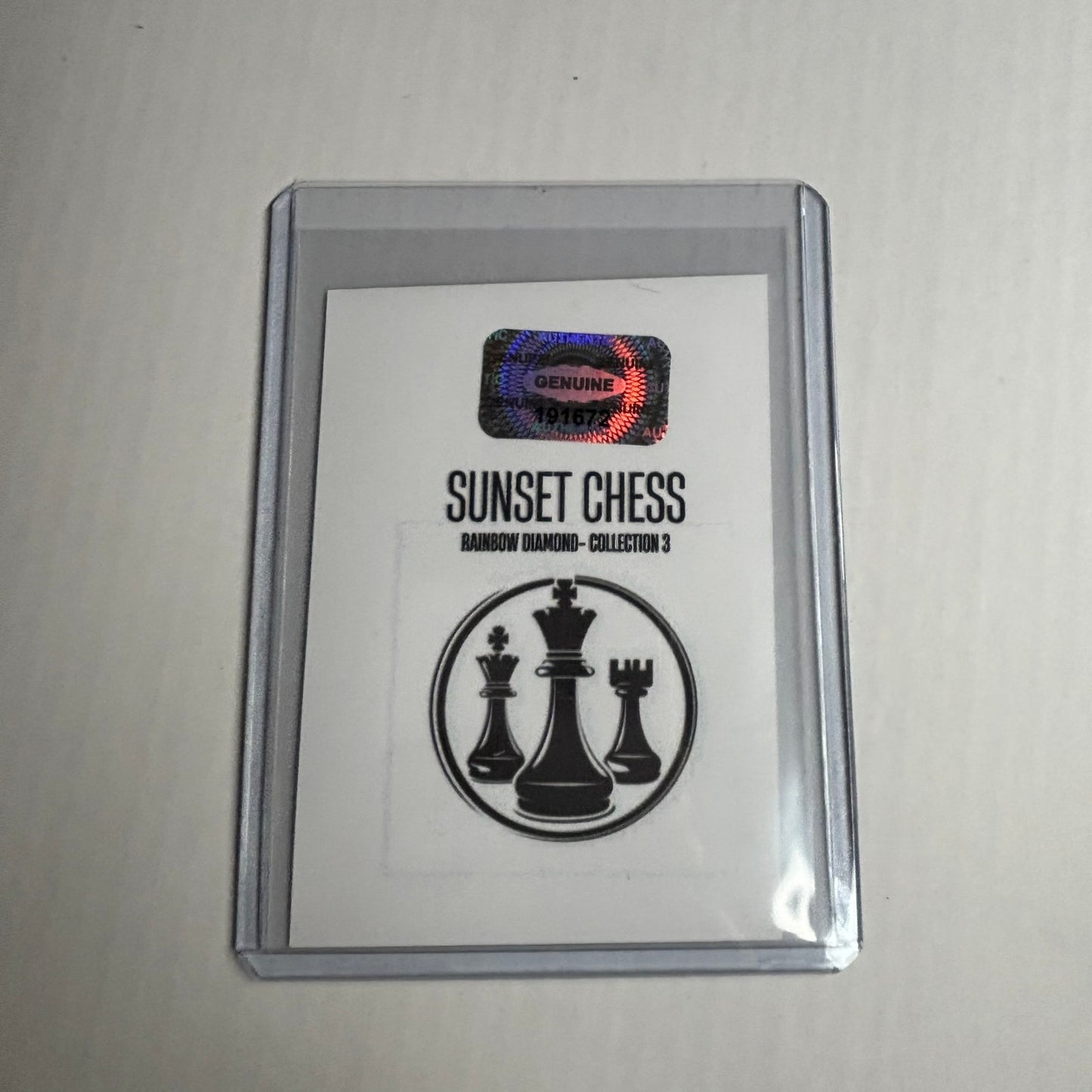 Rainbow Diamond Collection 3 Card #85 - Scrapbook Trading Card