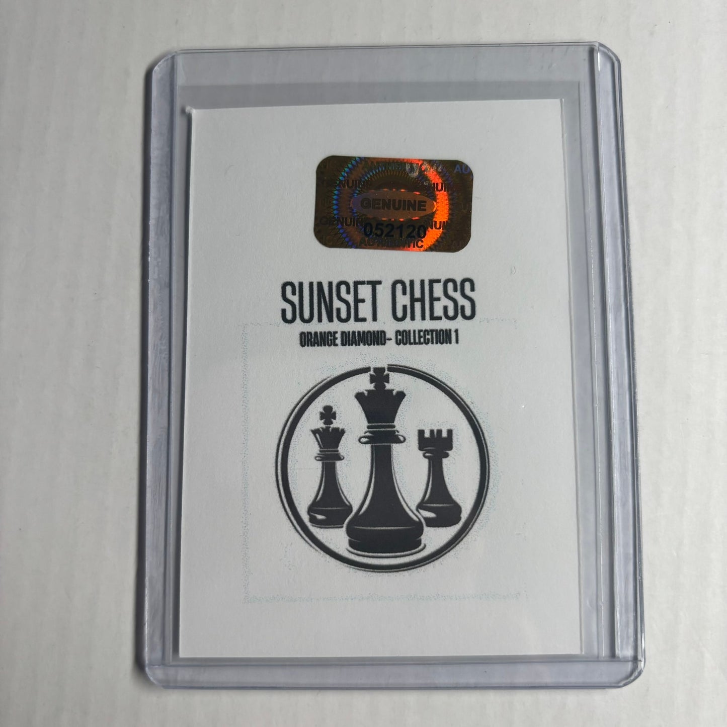 Orange Diamond Collection 1 - Trading Card