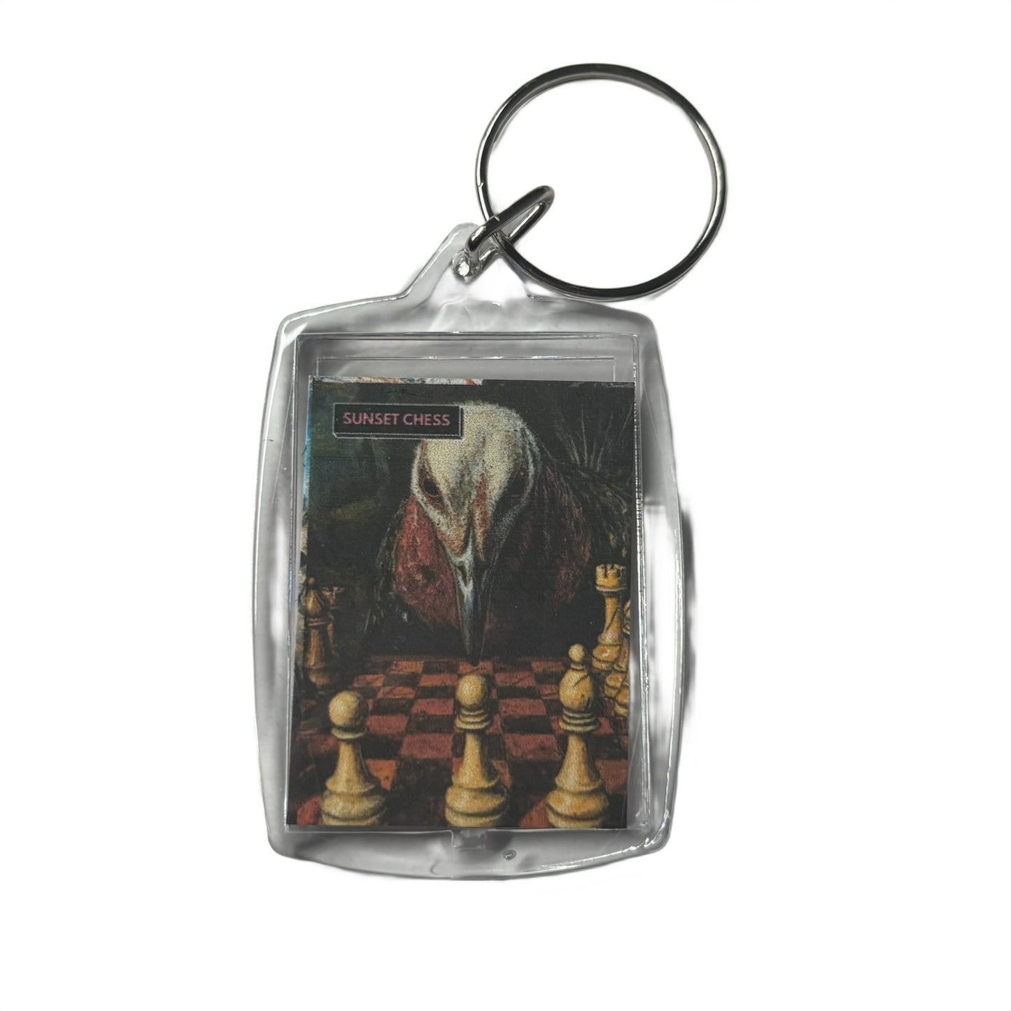 Gobble Gobble - Chess  Photo Keychain