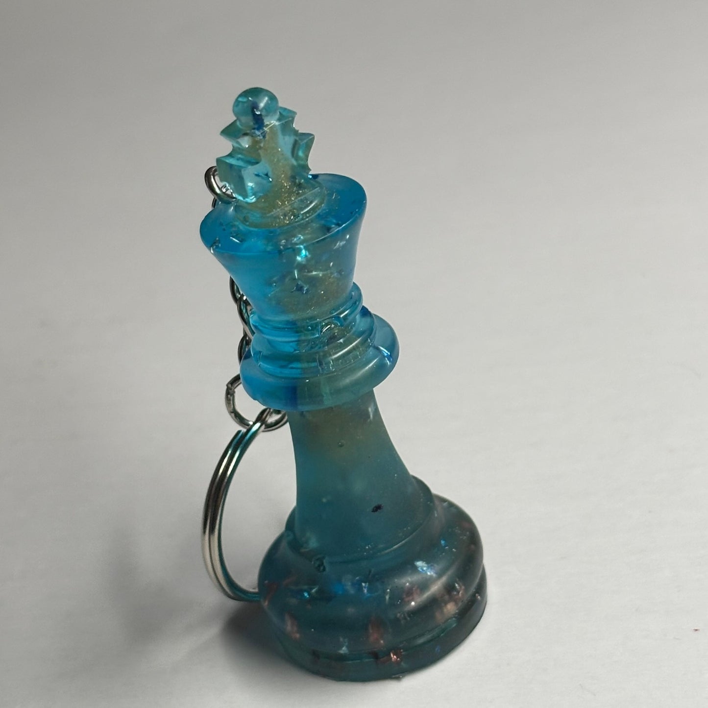 Ocean Blue King - Handmade Resin Keychain